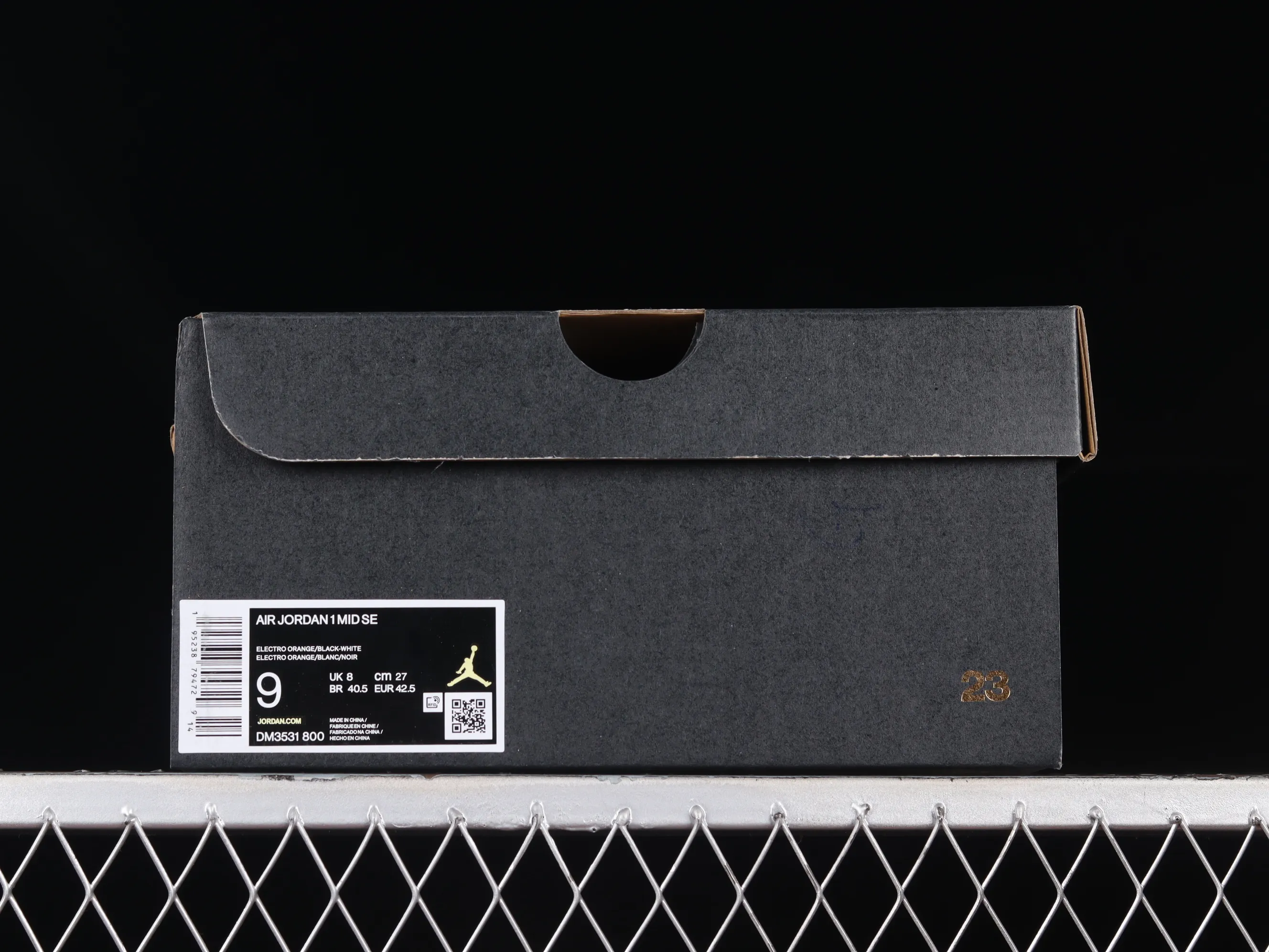 All categories Air Jordan Jordan series basketball shoes Air Jordan 1 Mid G version pure original Air Jordan 1 Mid "Surface" AJ1 Joe 1 white and orange small buckle mid-top basketball shoes DM3531-800